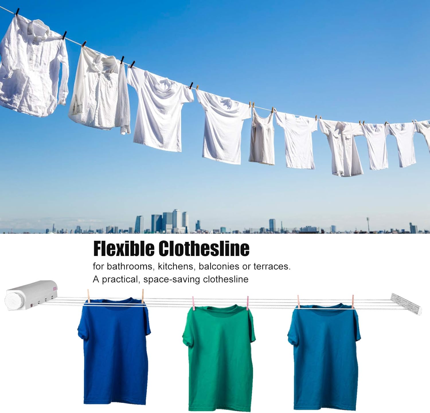 Tendedero Extensible Compacto