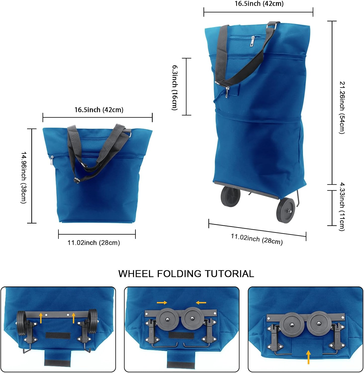 Carrito de compra Plegable "The wafra"